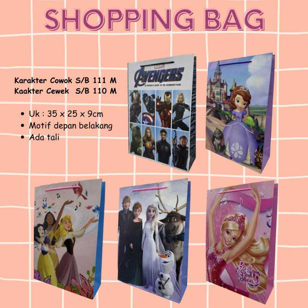 

Paper Bag Motif Lucu