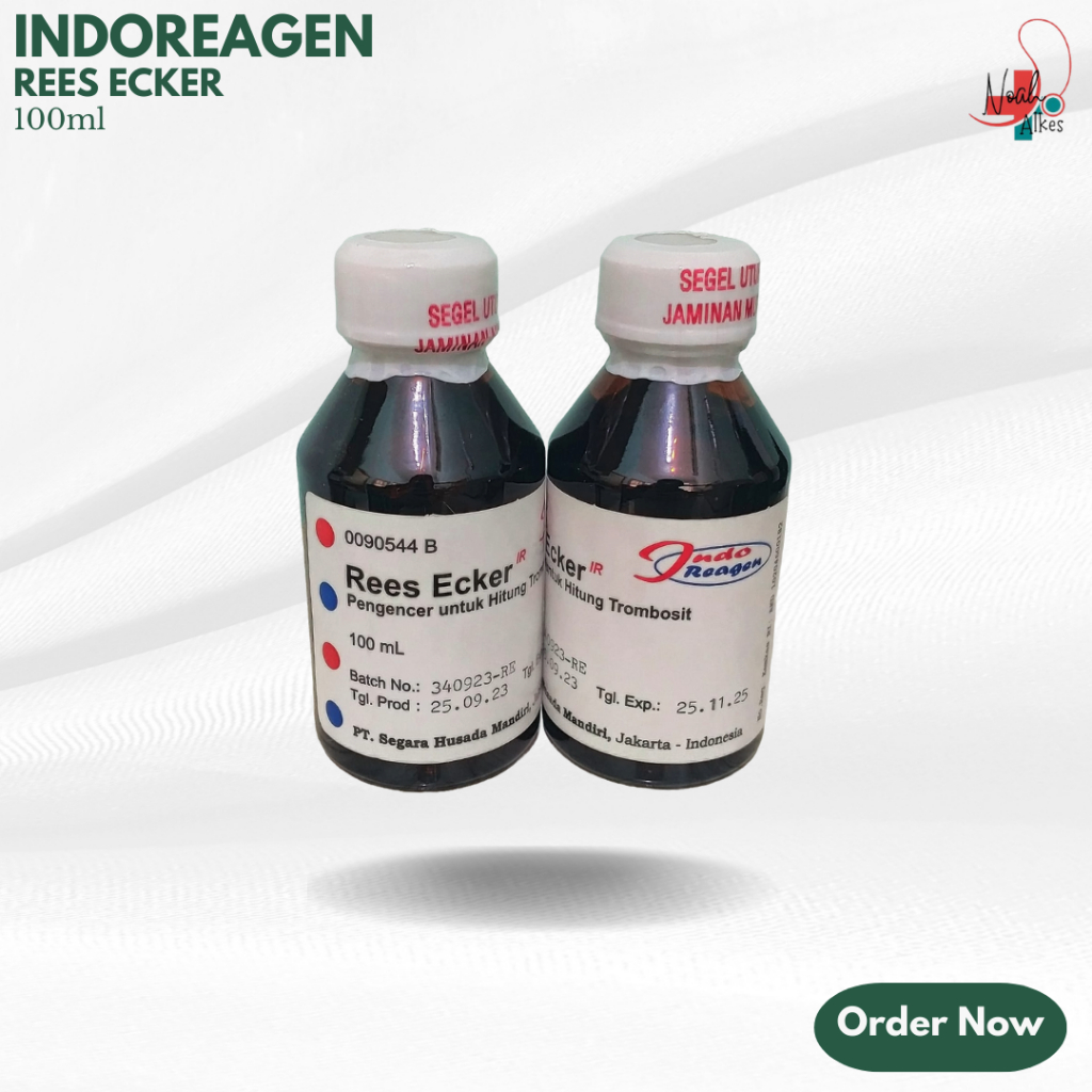 LARUTAN REES ECKER 100 mL INDO REAGEN ( Pengencer Untuk Hitung Trombosit ) | LARUTAN