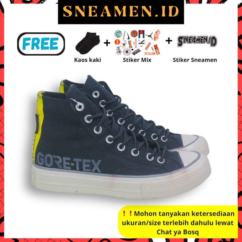 Sepatu cv 70s High GoreTex Black