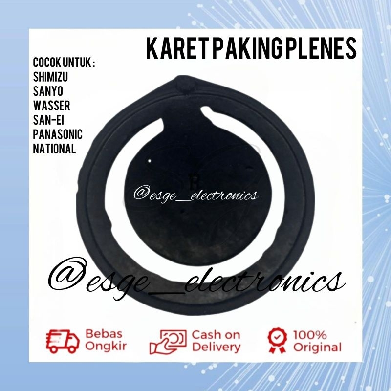 KARET BULAT POMPA AIR SHIMIZU PANASONIC NATIONAL KUALITAS BAGUS KARET POMPA AIR BULAT KLEP POMPA AIR