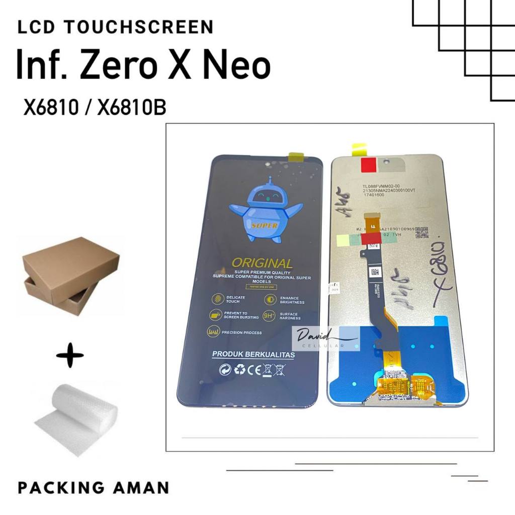 LCD TOUCHSCREEN INFINIX ZERO X NEO X6810 X6810B FULLSET