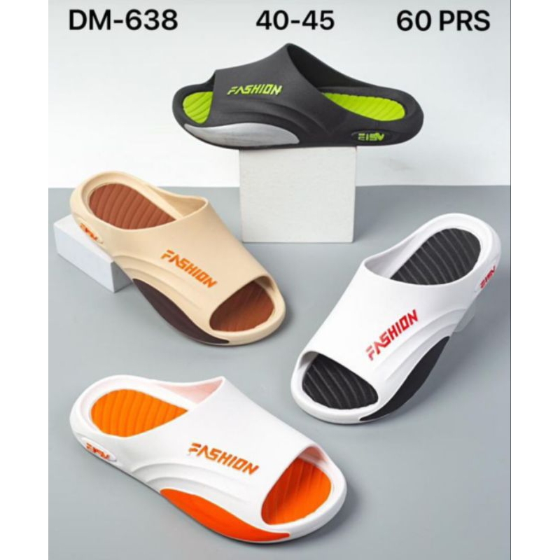 Sandal Selop Karet Pria Fashion Casual Import Terbaru 638