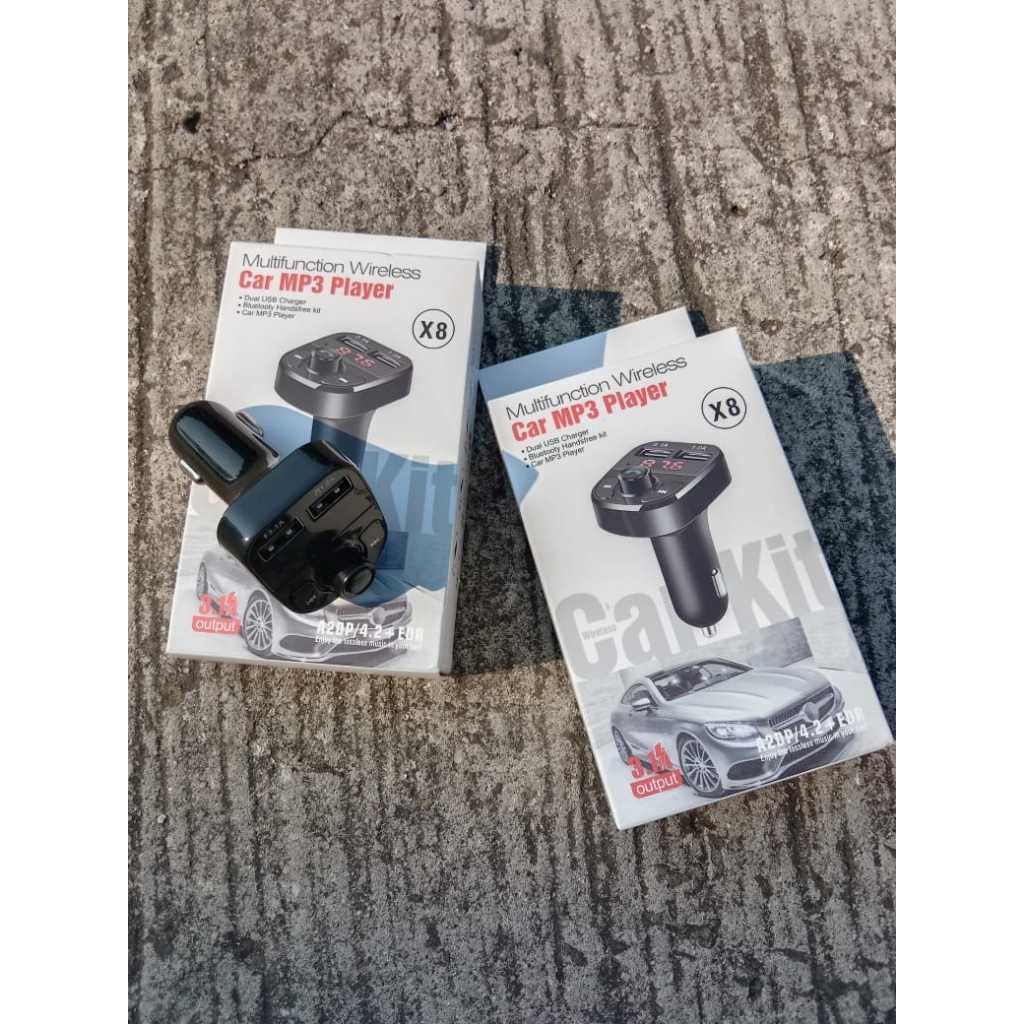 CAR MP3 PLAYER X8 MULTIFUNCTION WIRELESS