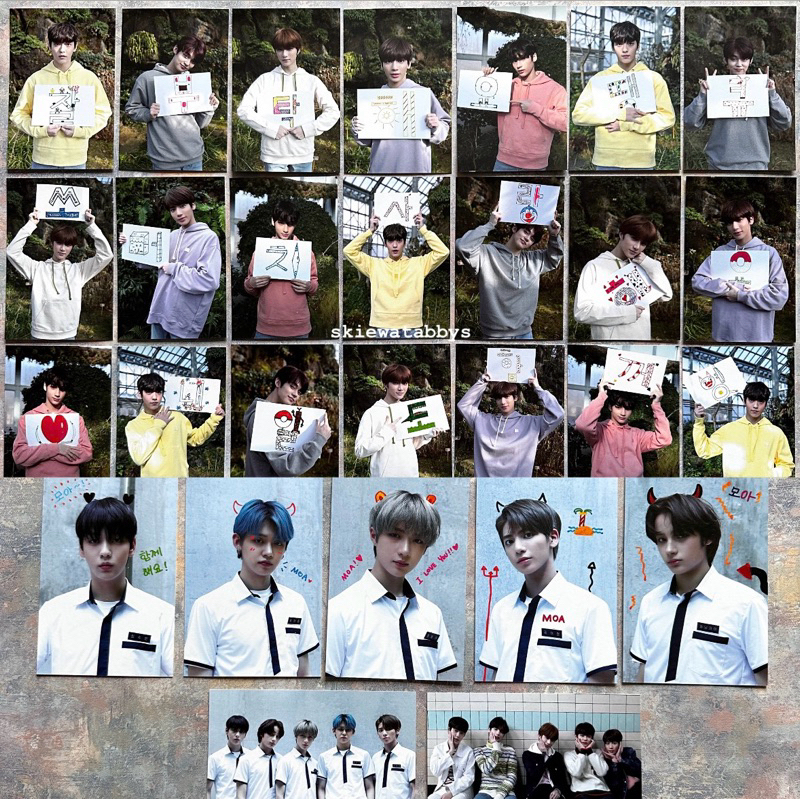 [READY] TXT TOMORROW X TOGETHER OFFICIAL BROADCAST LIMITED POSTCARD PHOTOCARD PC PCS DEBUT ALBUM YEO