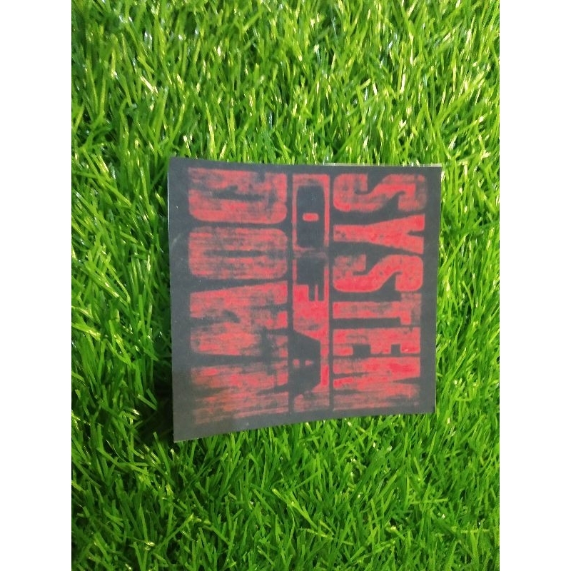 

print stiker system of a down