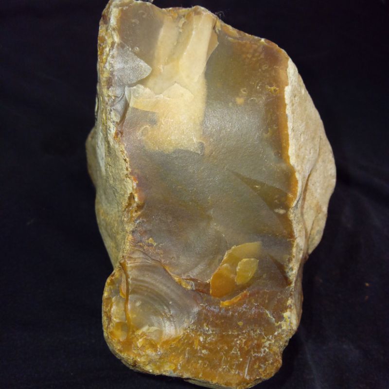 Natural Batu Bio Solar Baturaja Giwang Kristal