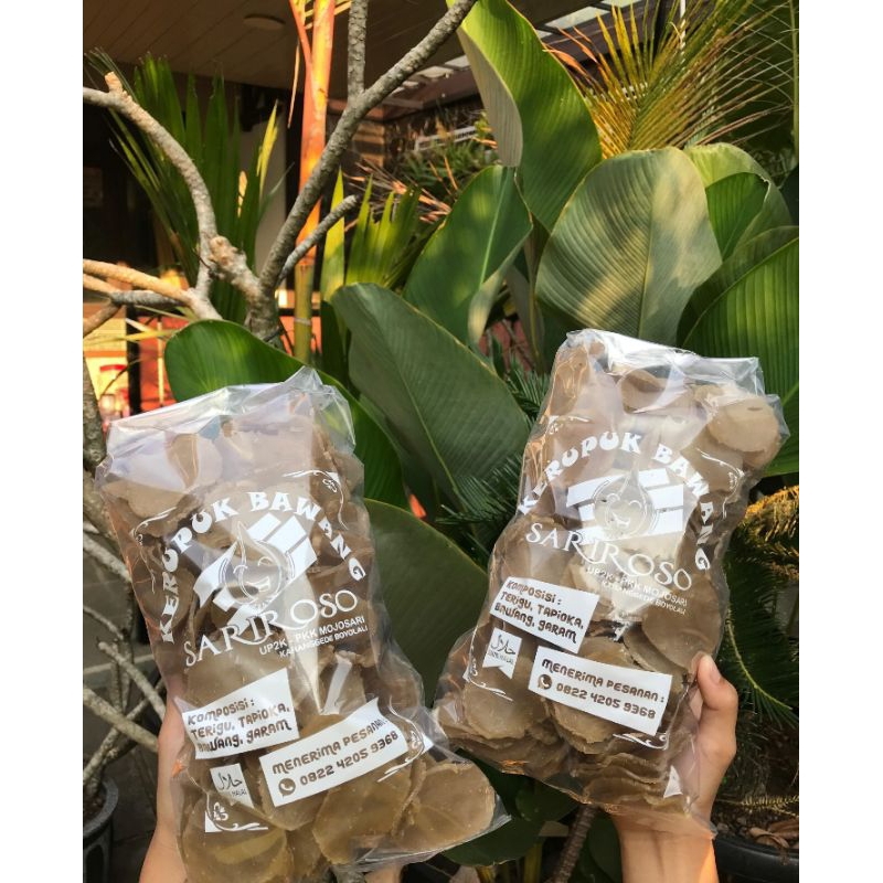 

Kerupuk Bawang SARIROSO