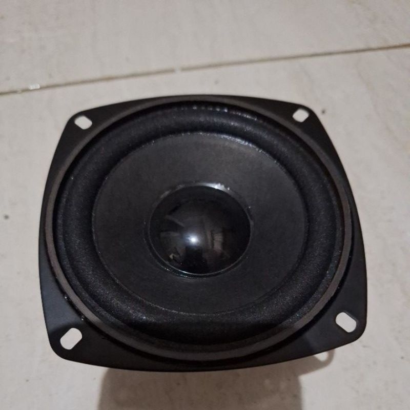 Speaker Woofer 4inc 30watt 4ohm Magnet Besar Pakai Tutup