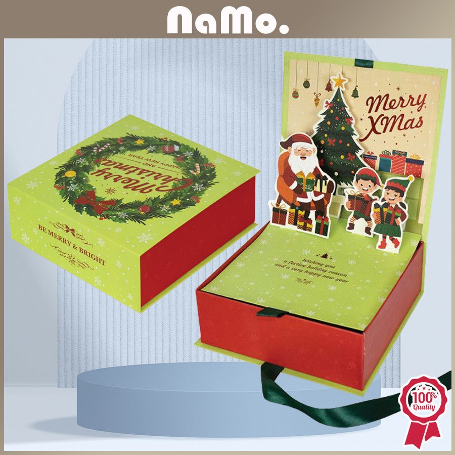 

Namo Gift- Box Hampers Pop Up Merry X-max/ Gift Box Natal/ Pop Up Box Hampers Christmas/ Box Gift