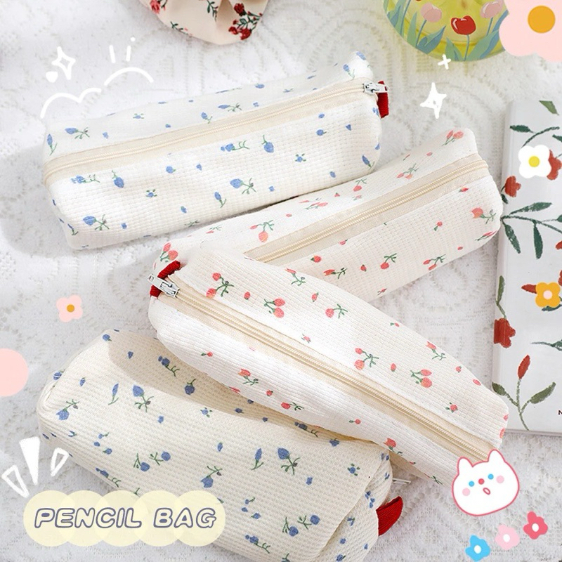 

Berries Pencil Bag Flower Cute Simple Tempat Pensil