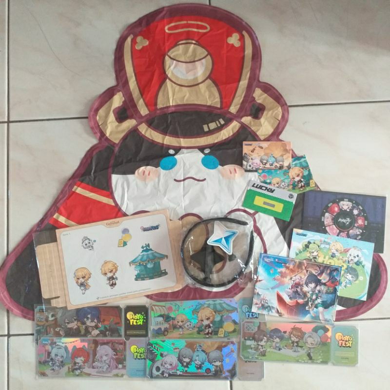 Hoyofest 2024 freebies, offi merch hoyofest, honkain impact 3rd, honkai star rail, genshin impact, z