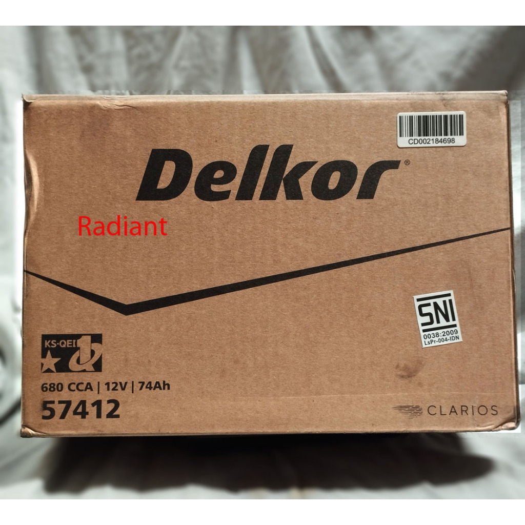 Aki delkor 57412 MF innova reborn diesel