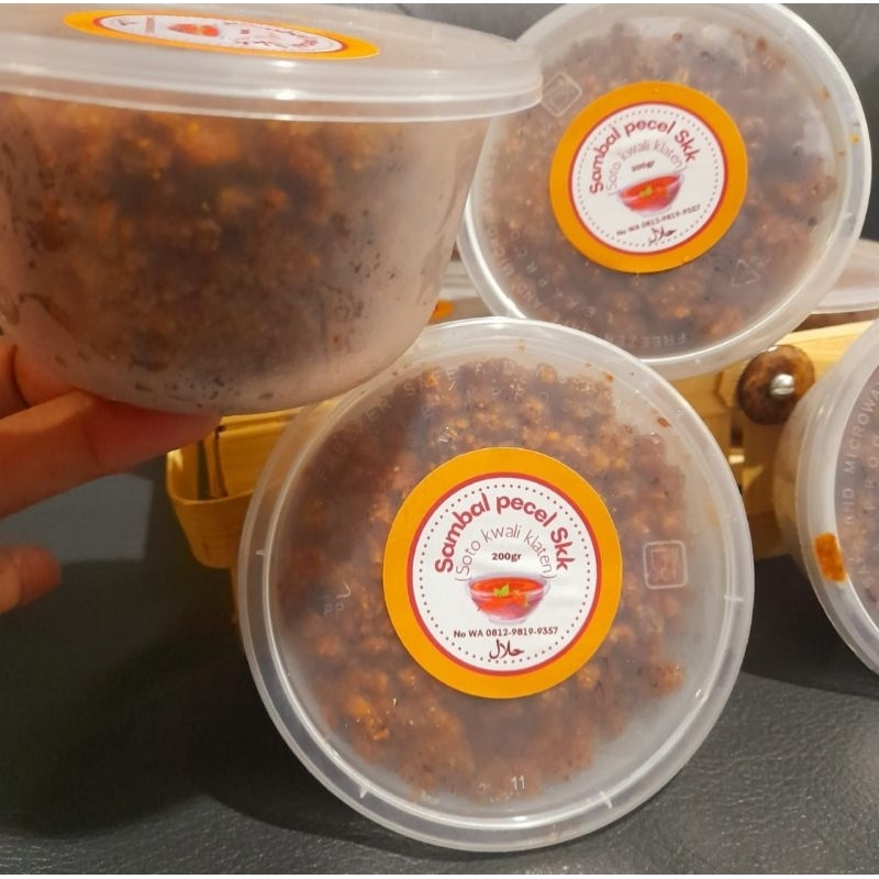 

SAMBEL PECEL SKK ENAK LEGIT 200 GRAM