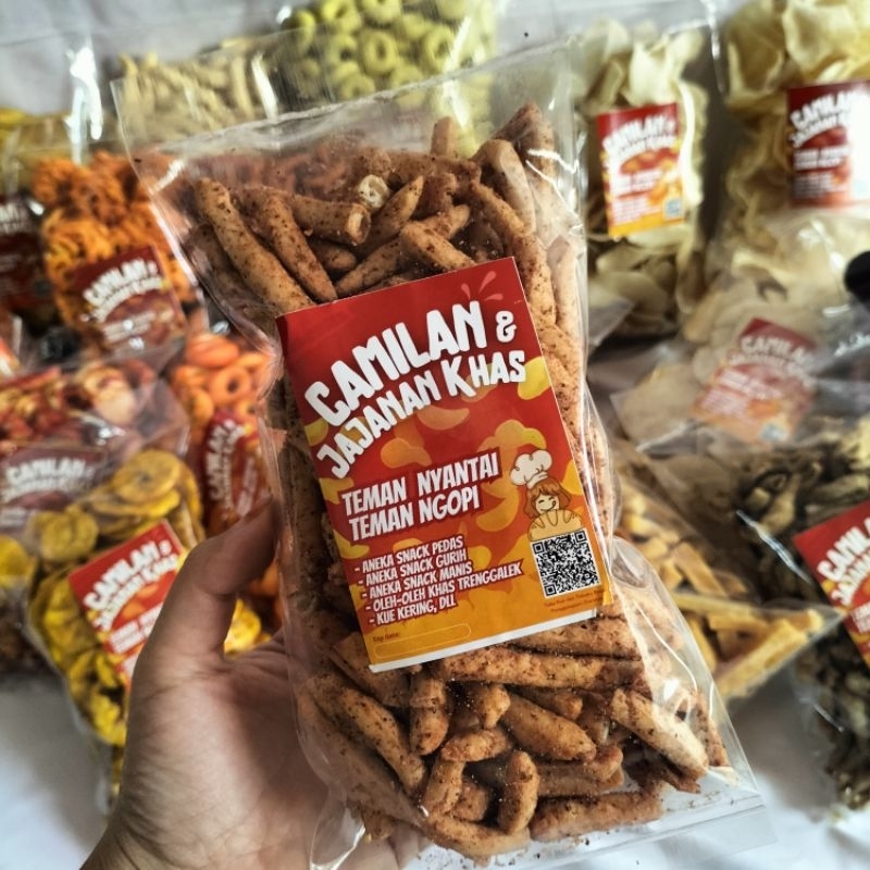 

Basreng Pedas Gurih Daun Jeruk - 150gr