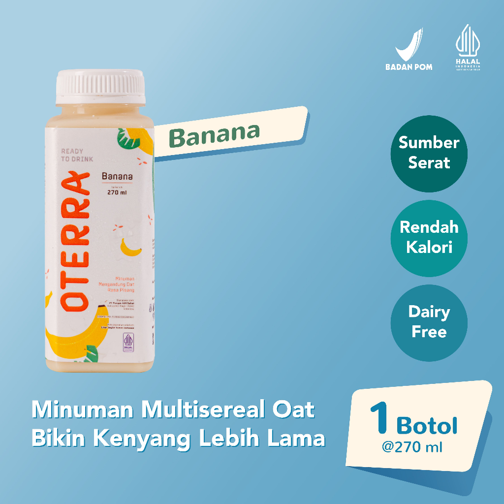 

OTERRA Ready to Drink Meal - Banana (1 Botol) - Vegan Friendly
