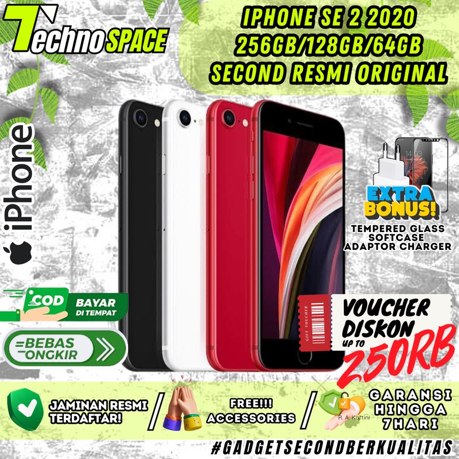 iBox | Apple iPhone SE 2 2020 64GB 128GB 256GB Second Original Resmi