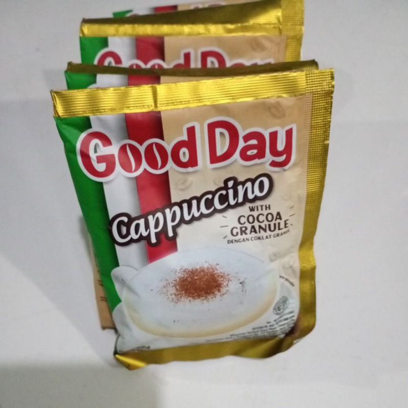 

Gooday Cappucino 1 Renteng