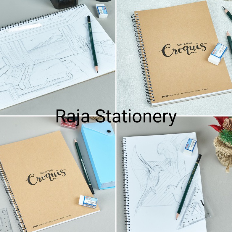 

PROMO SPESIAL DRAWING SKETCH BOOK A5 A4 B5 BUKU GAMBAR SKETSA CROQUIS