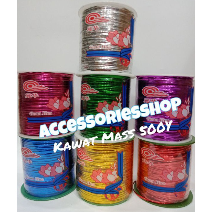 

SEGERA BELI Kawat Mass 5Y WarnaKawat Souvenir 1Roll