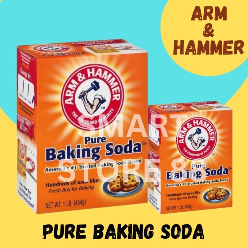 

BAKING SODA ARM & HAMMER | ARM&HAMMER PURE BAKING SODA | BAKING SODA IMPORT USA 454GR