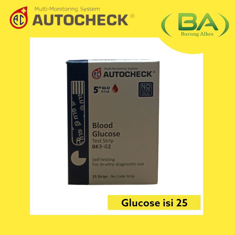 Strip Autocheck Gula  Blood Glucose Strip Autocheck