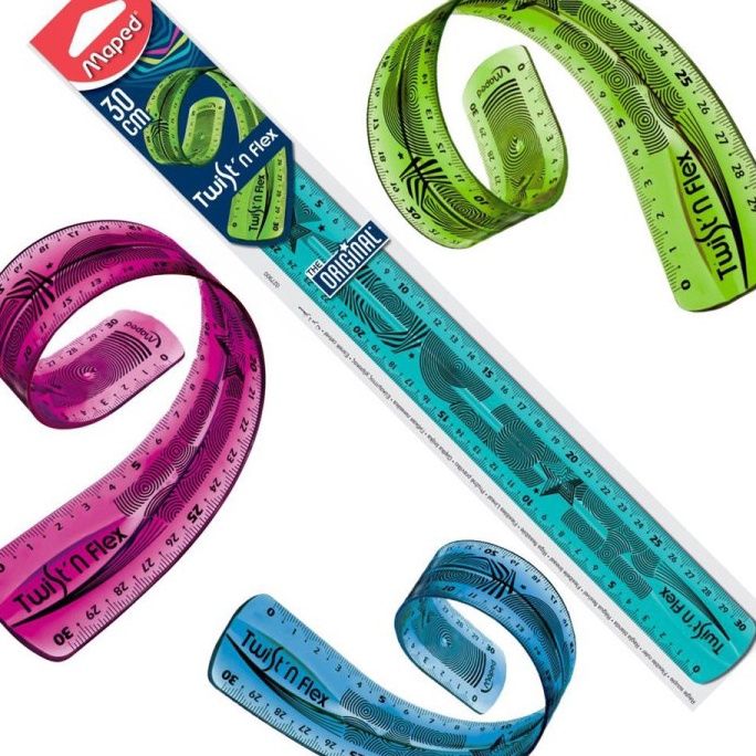 

NEW PRODUCT Maped Penggaris Twistn Flex 153 cm