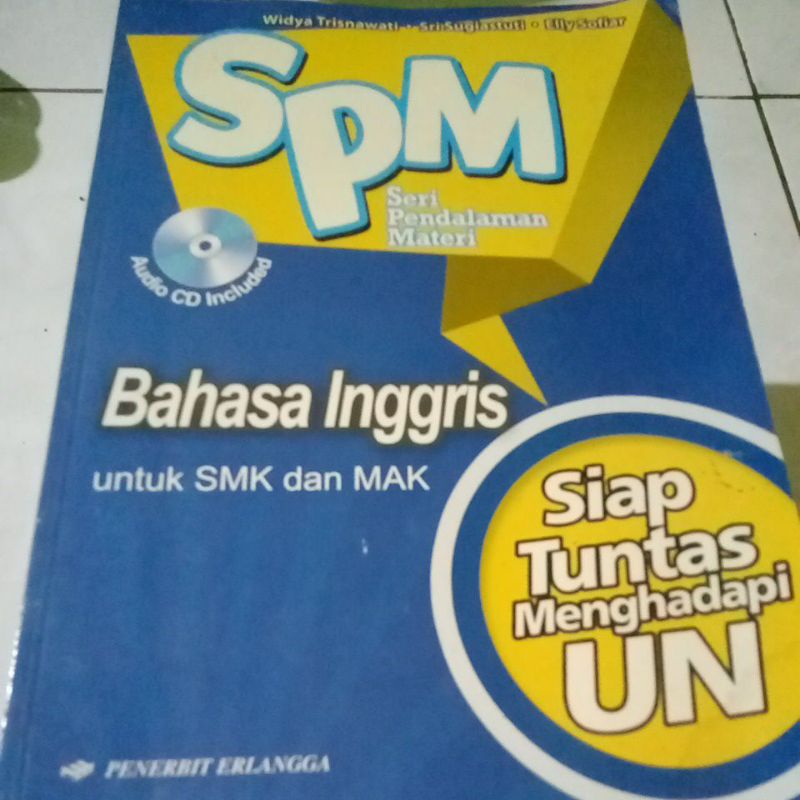 buku SPM bahasa Inggris untuk SMK penerbit Erlangga