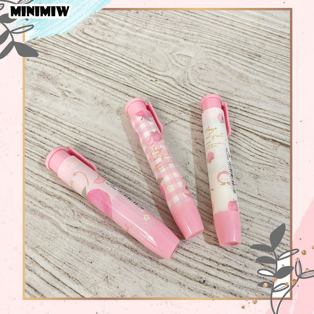 

PENGHAPUS CETEK DEPRESSIBLE PEACH ER-1380 SETIP STIP ERASER LUCU UNIK FANCY FRUITY KARAKTER ALAT TULIS KANTOR SEKOLAH MURAH TERMURAH COD