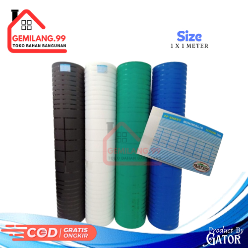 Penutup Pagar Motif MINIMALIS , Fiber pagar motif MINIMALIS Tebal