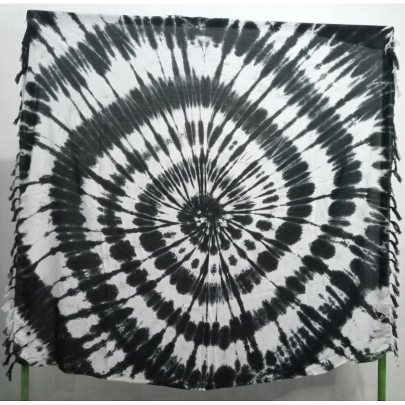 kain pantai khas bali rumbai jumbo motif tie dye bahan rayon halus sarung pantai bali