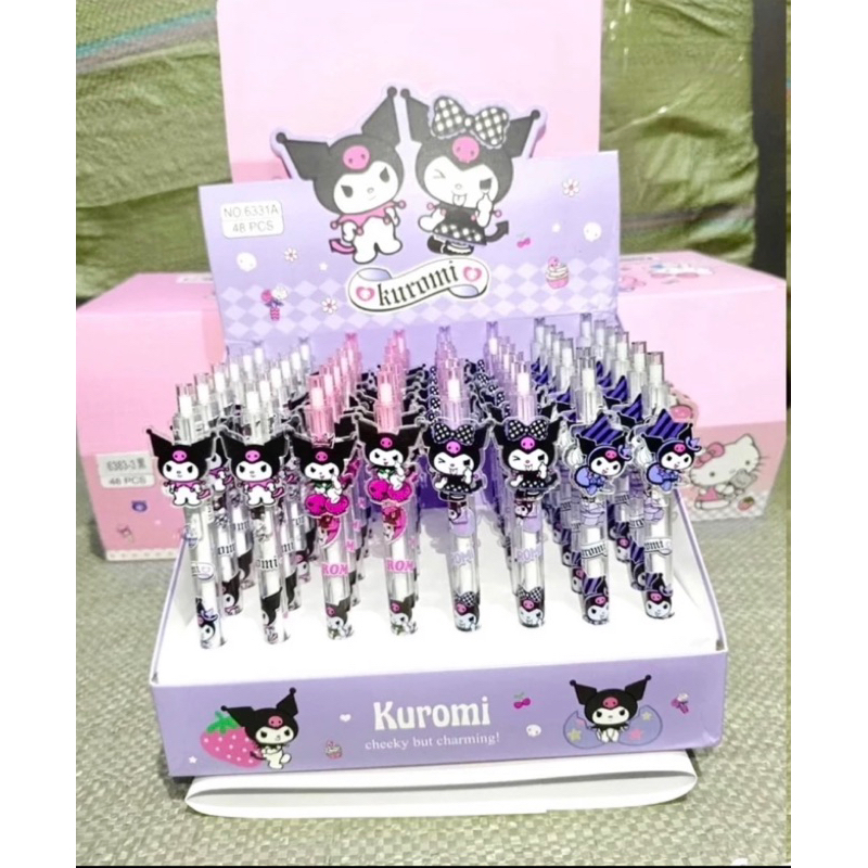 

(48 PCS /1 BOX )PULPEN CETEK KUROMI,SANRIO,CINAMOROL(FREE BUBLE WRAP/KARDUS PACKING )