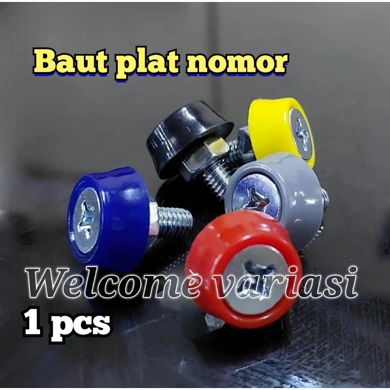 baut plat nomor ukuran baut 10 kunci obeng