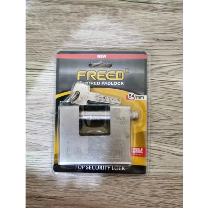 Gembok Panser panzer FREED 60 - 100 mm / Kunci Gantung / Gembok Pagar Rumah Toko