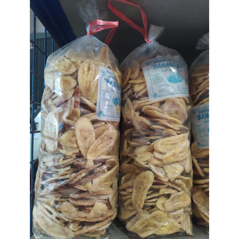 

Kripik Pisang Manis Gula 1 kg enak