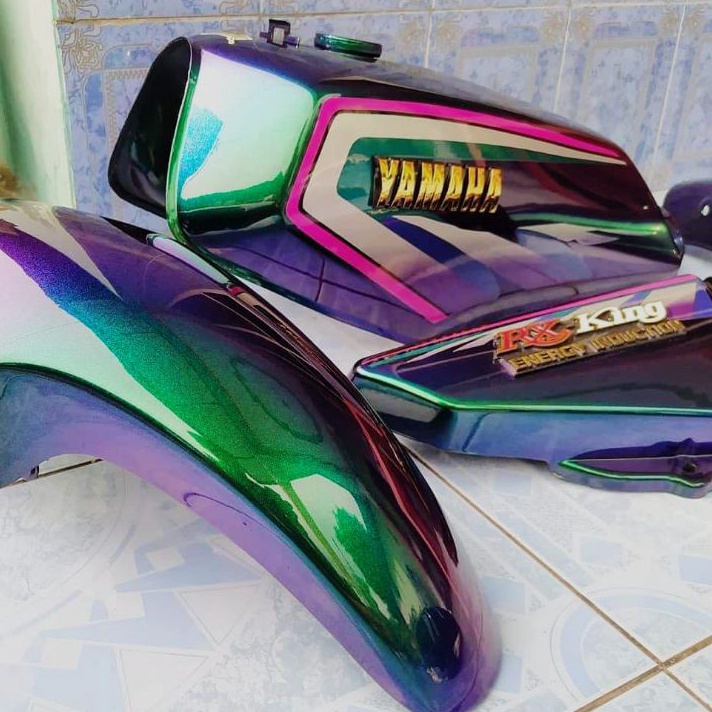 

TERMURAH Cat Bunglon Pu 3 Warna Green Purpel Blue Hijau