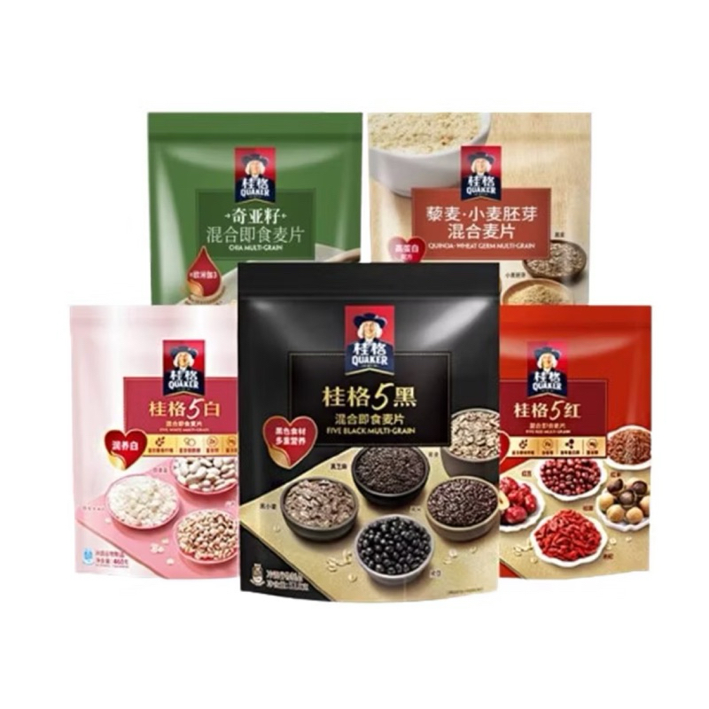 

Quaker Multi Grain Oatmeal Series