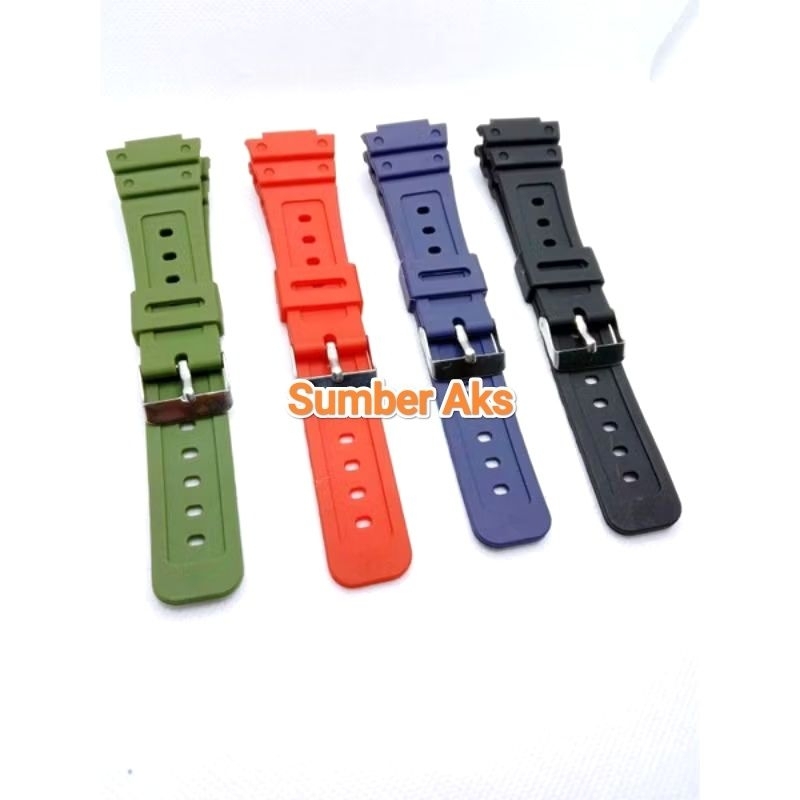 Strap Tali Jam Tangan G-Shock DW5600 DW5900 DW-5600 DW-5900 Tali Jam G Shock  DW 5600 DW 5900 Free P