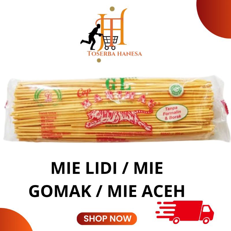 

MIE LIDI/MIE GOMAK/MIE ACEH 500GR | 1 KG