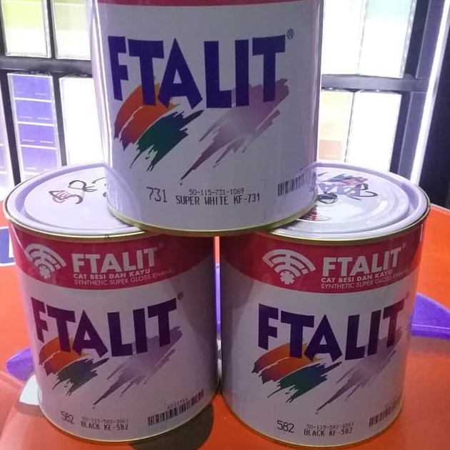 

PROMO BESAR Cat Ftalit Cat Minyak Cat Kayu Cat Besi Ftalit Gloss Silver Doff