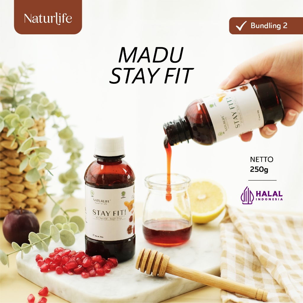 Bundling 2 - Madu Naturlife Herbal Kanker Obat Tumor Benjolan Kelenjar Asam Lambung dan Segala Kroni