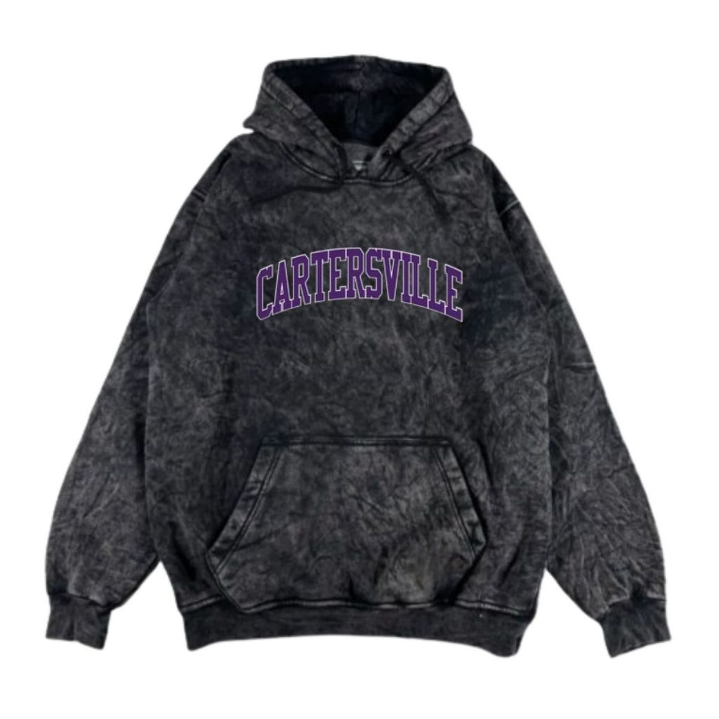 CARTERSVILLE WASHED HOODIE BLACK SANDWASH ORIGINAL