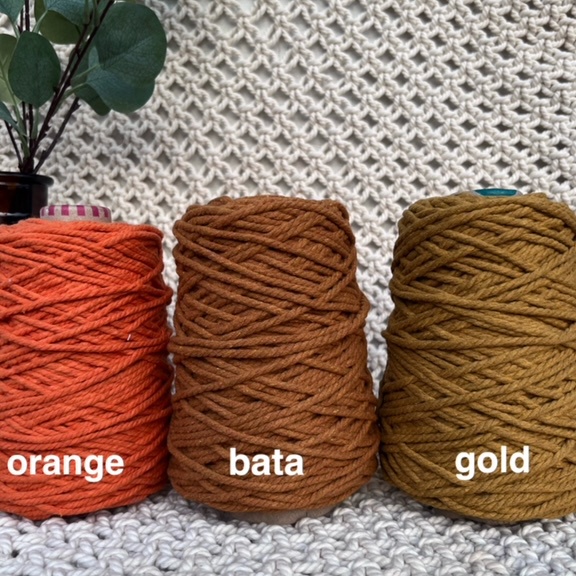 

PROMO Tali macrame katun 5gr cotton rope benang warna