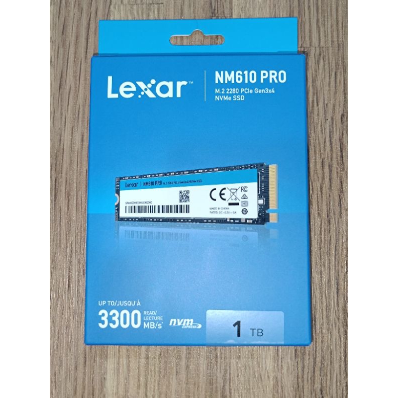 SSD NVME Lexar NM610Pro 1Tb