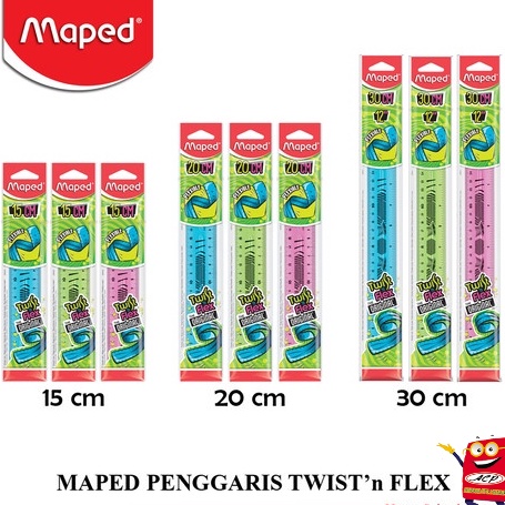 

PROMO BESAR MAPED PENGGARIS TWIST AND FLEX ORIGINAL 15cm2cm3cm