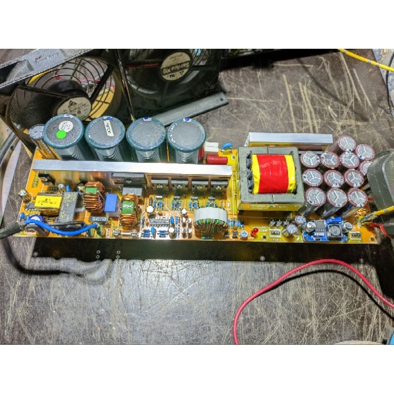 SMPS FULLBRIDGE 3500W + TEST LOAD ADA