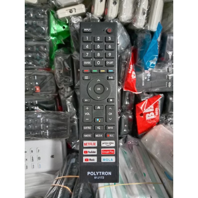 REMOT REMOTE TV POLYTRON SMART TV 81J172 81J208 NO VOICE