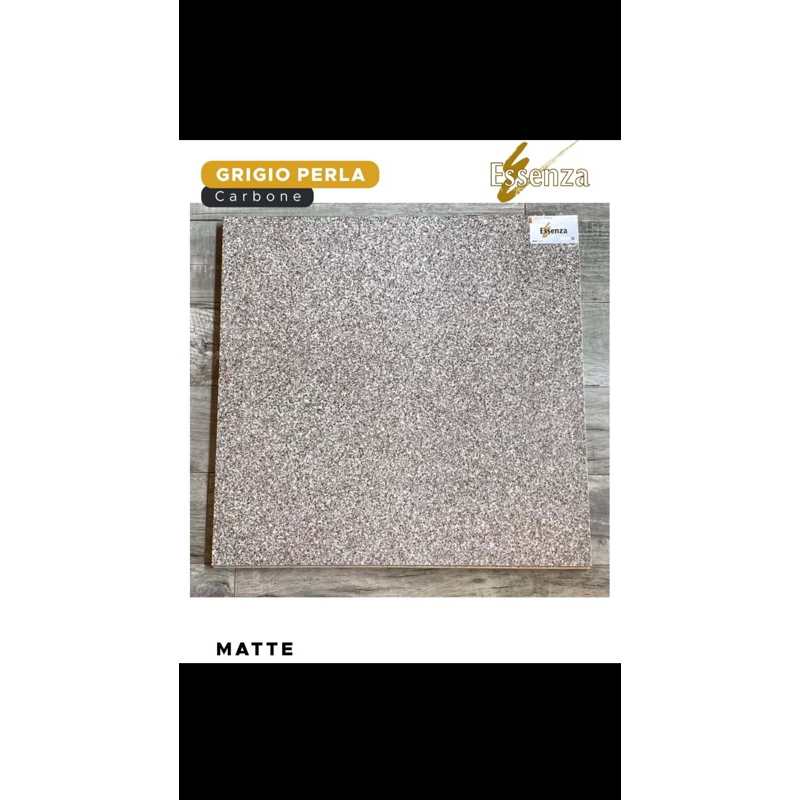 Granit 60x60 Essenza Matt Grigio Perla Carbone Motif Abu Polos