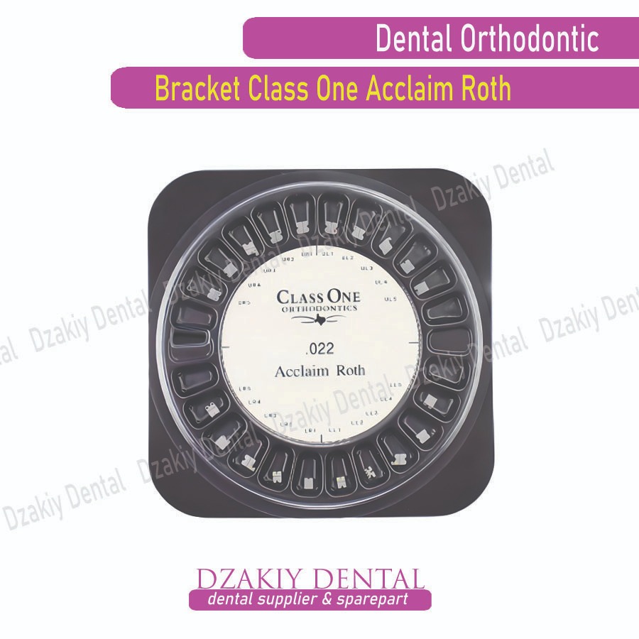 Behel gigi perawatan transparan breket gigi keramik dental Behel ceramic Transparan Classone USA