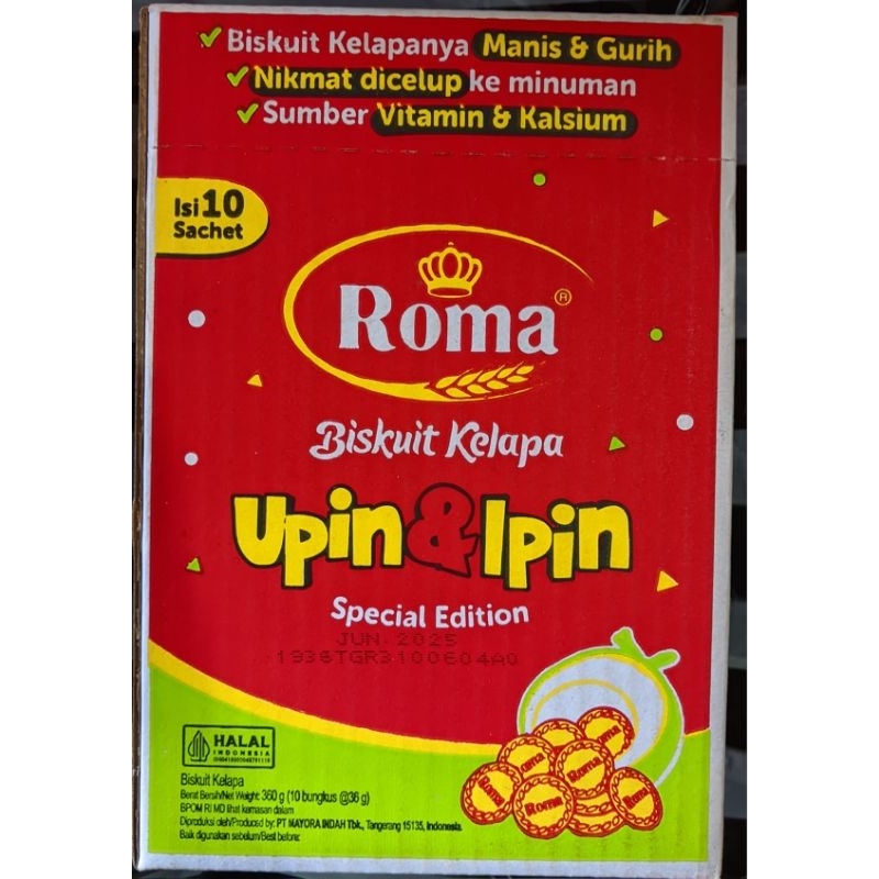 

Biskuit Kelapa Upin&Ipin special edition 360g