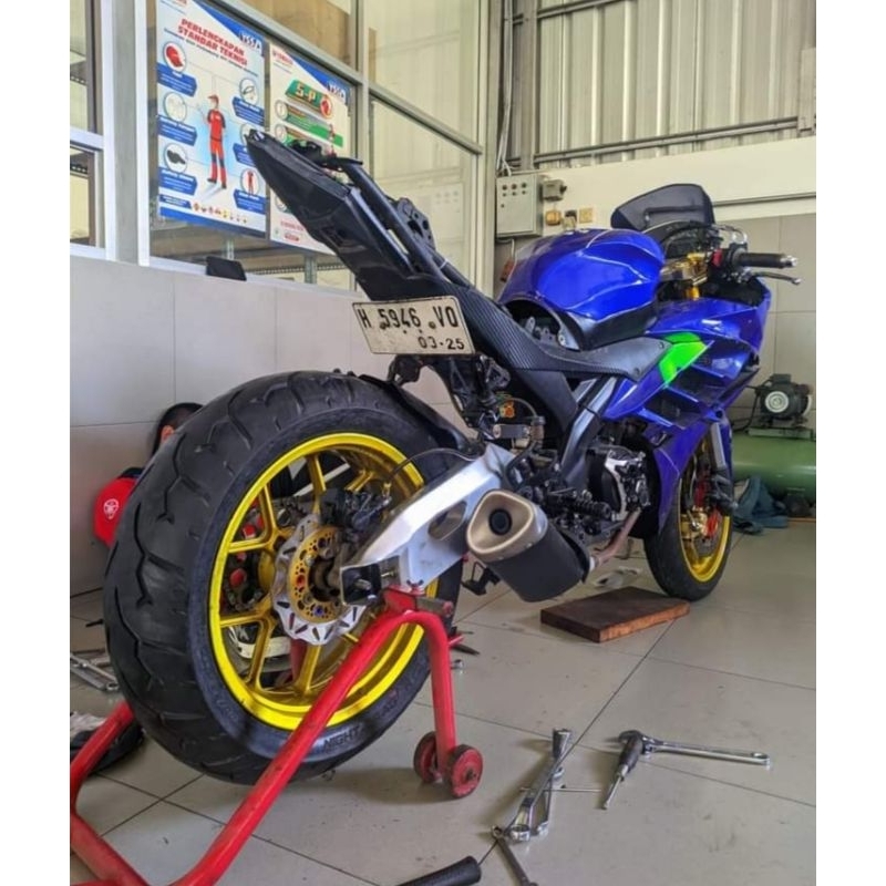 swing arm custom lebar Vixion R15 xabre mt15 R15 vva